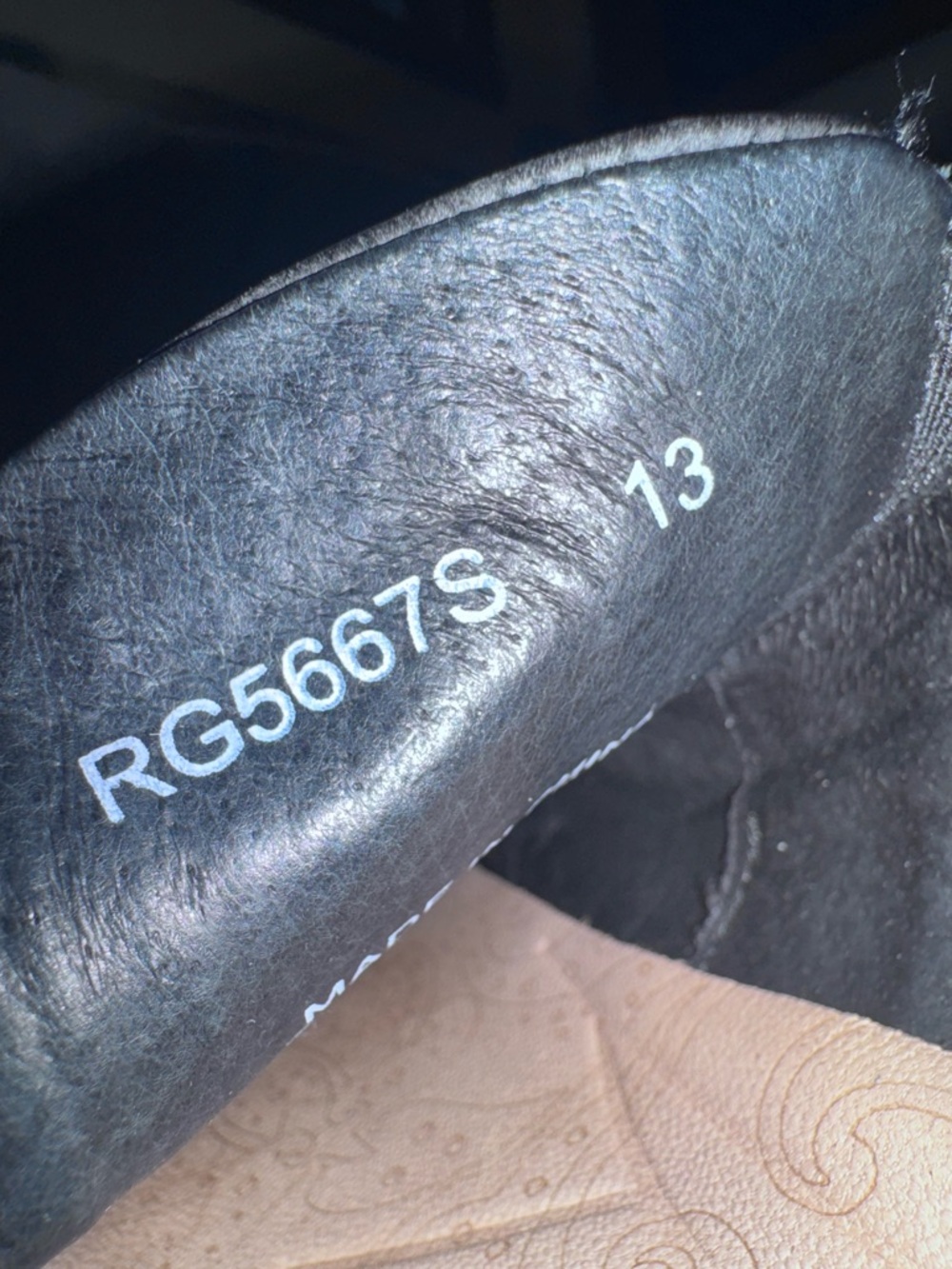 Robert Graham Rider Black Embossed Leather Slip-On Sneakers - Picture 10 of 11